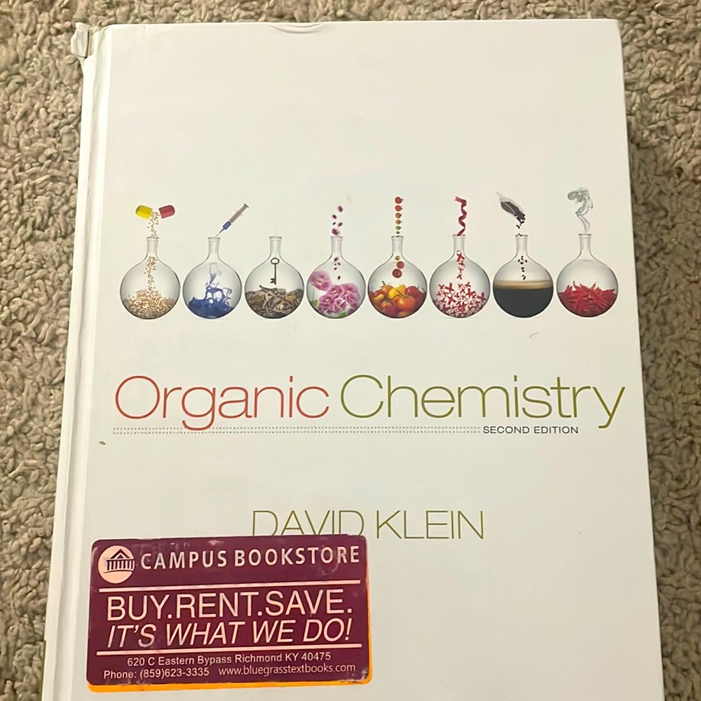 Organic Chemsitry 2nd Edition. David Klein.